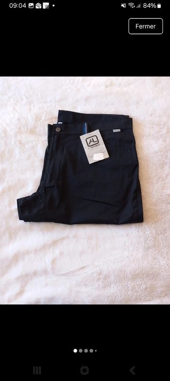Pantalon neuf Lafont noir taille 50