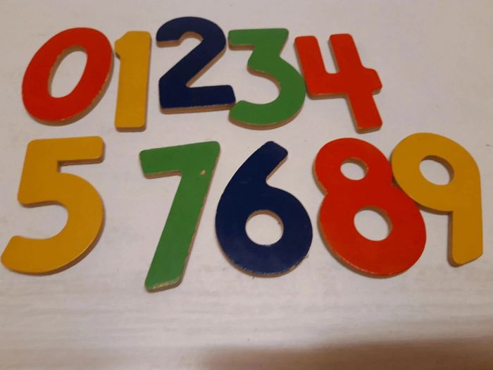 Puzzle en bois : Les chiffres - photo numéro 4