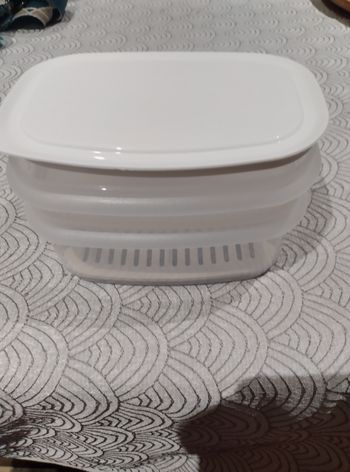 1/2 set empilo frais Tupperware