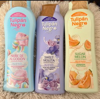 Lot de 6 gels douche