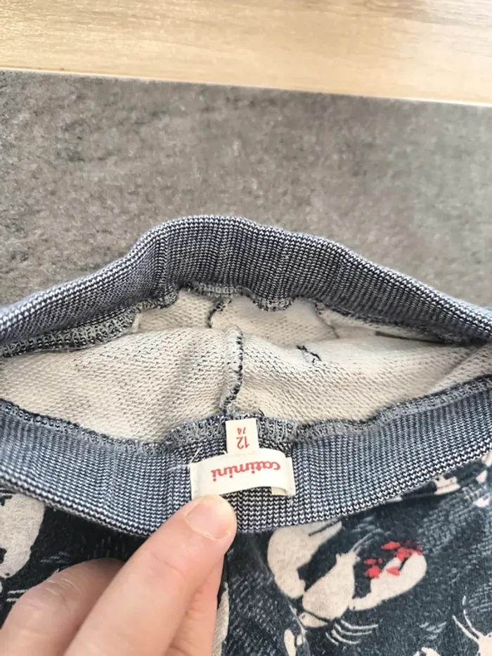 Pantalon legging garçon 12 mois Catimini - photo numéro 10