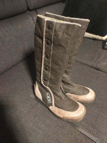 Bottes neuves fille T 35 marron IKKS