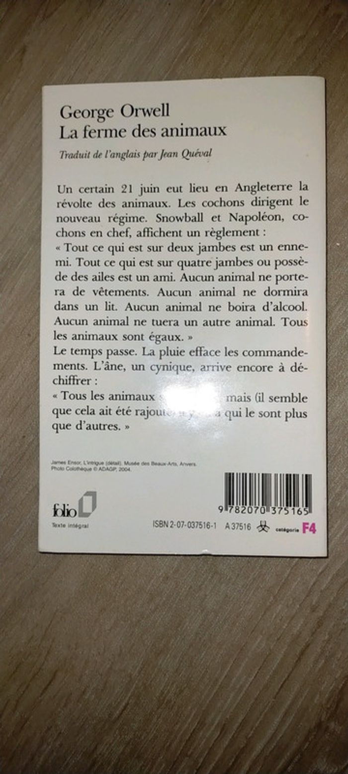 Livre la ferme des animaux - photo numéro 2