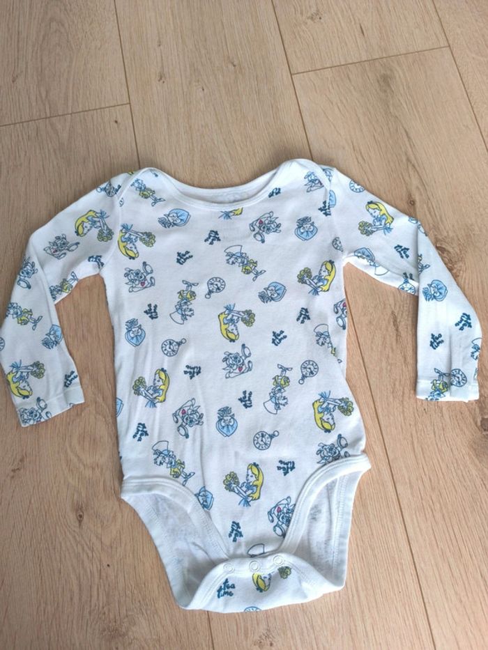 Lot fille 2 bodies ML / 2 MC / 2 pantalons Disney Amazon Essentials Thème Alice - 24 mois - photo numéro 4