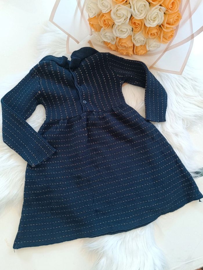 Robe fil doré bébé fille - photo numéro 4