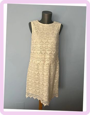 Robe en dentelle blanche – Esprit – Taille F42 👗