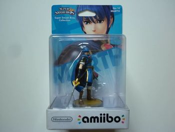 Marth "Fire Emblem" Super Smash Bros Collection Figurine Interactive Amiibo N°12 Wii U
