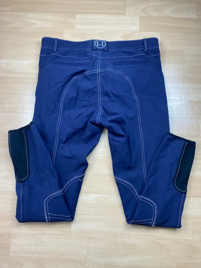 Pantalon d’équitation Harcour – Bleu marine – Taille 40 - photo numéro 7