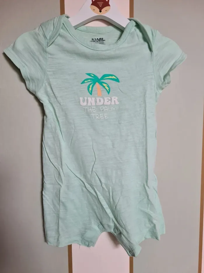 Pyjama été Kiabi. Bébé garçon 12 mois - photo numéro 2