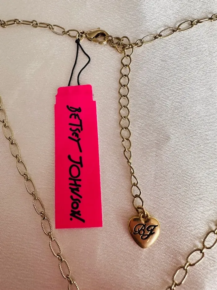 Vintage - collier Betsey Johnson - photo numéro 3