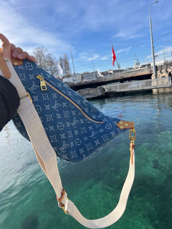 Sac banane femme denim - photo numéro 7