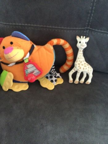 lot d éveil jouet fisher price et sophie la girafe