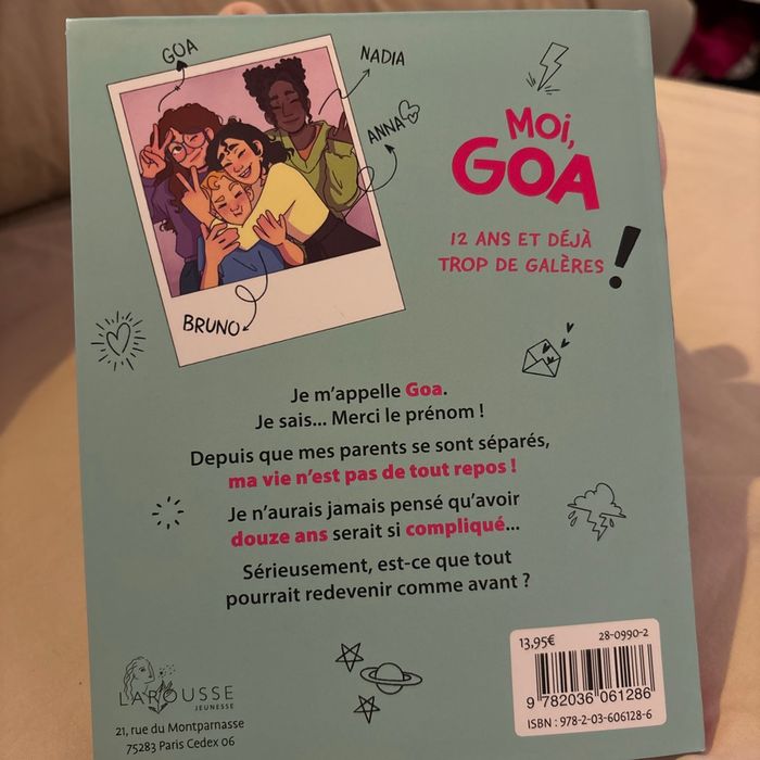 Livre Moi Goa 12 ans et déjà trop de galères - photo numéro 2