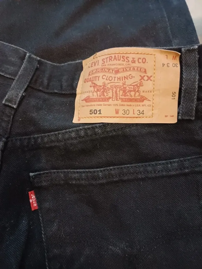 Jeans coupe droite Levi's - photo numéro 4