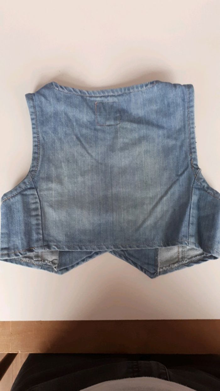 *Veste jeans sans manche Creeks - photo numéro 2