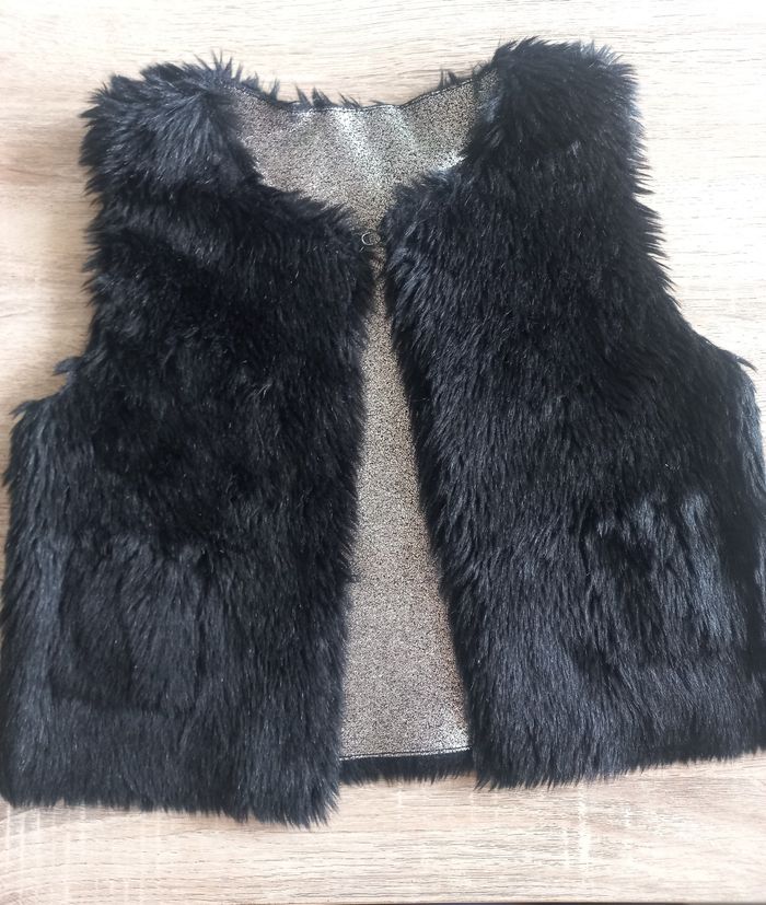 Veste réversible sans manches