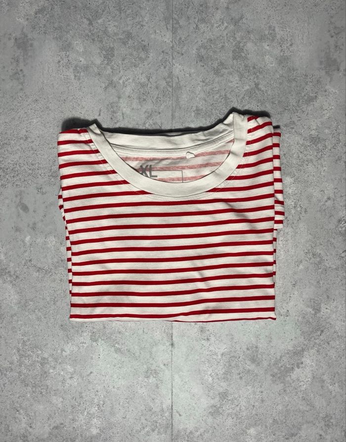 T-shirt rayé femme taille XL - photo numéro 1