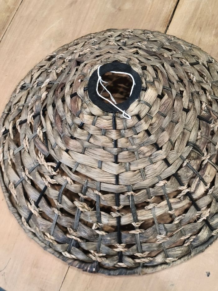 Chapeau en paille tressé - photo numéro 2