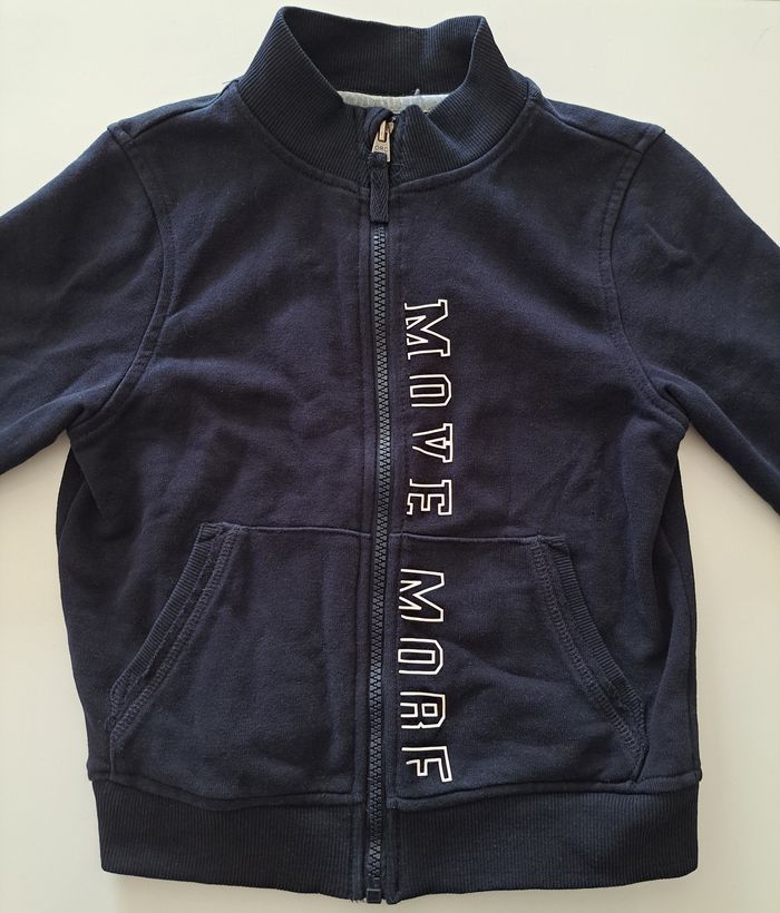 Sweat-shirt zippé garçon 5 ans TBE - photo numéro 5