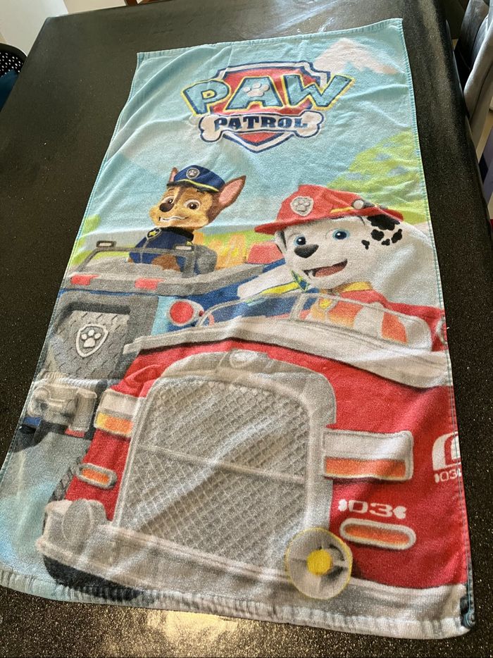 Serviette de plage / piscine pat patrouille
