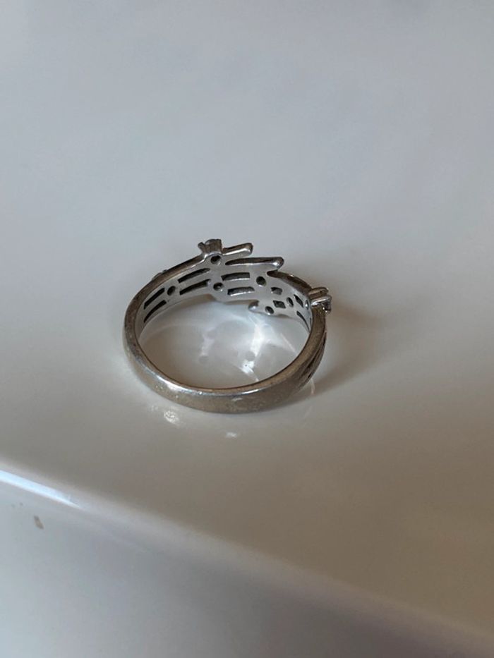 Bague vintage en argent - photo numéro 8