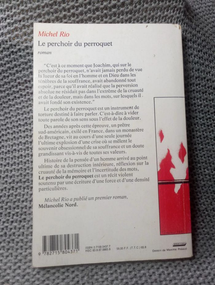 Michel Rio - Le perchoir du perroquet - photo numéro 2