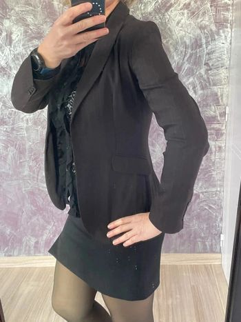 Superbe blazer gris foncé