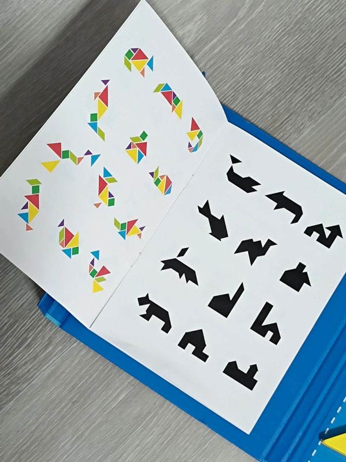 Livret magnétique tangram - photo numéro 6