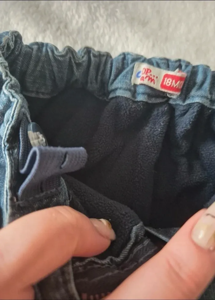 Pantalon fourré DPAM 18 mois - photo numéro 2