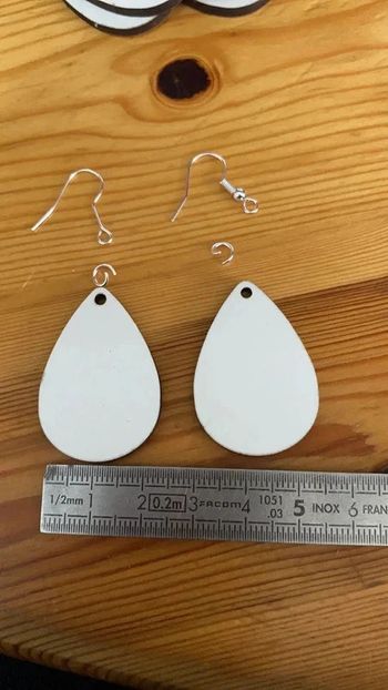 Boucles d’oreilles sublimables