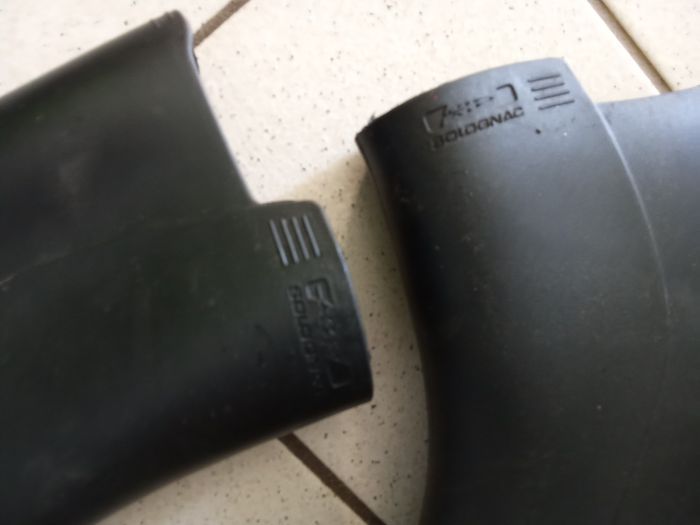Bottes noires garçon marque soloniac taille 33,34, pluie, automne - photo numéro 2