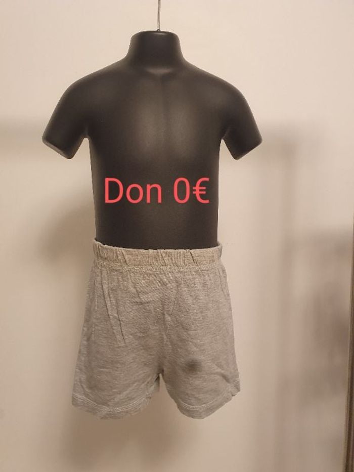 Don donne 18 mois short