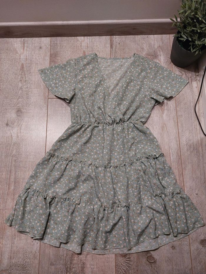 Robe d'été vert d'eau
