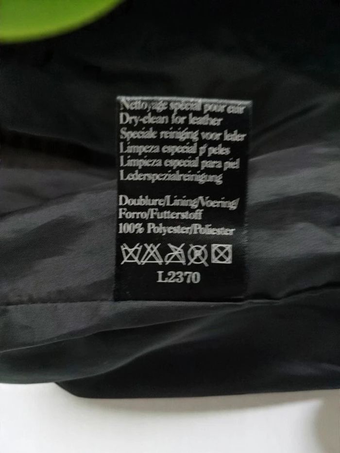 Manteau long en cuir véritable - photo numéro 8