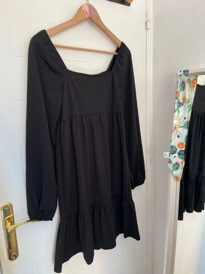Robe manches longues style bouffantes Vila Taille S - photo numéro 2