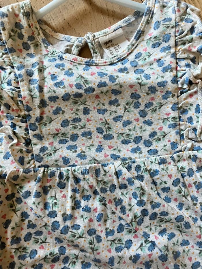 Lot de deux robes été sans manche légères 2-3 ans H&M - photo numéro 5
