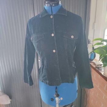 Veste velours côtelé noire petit bateau 12 ans