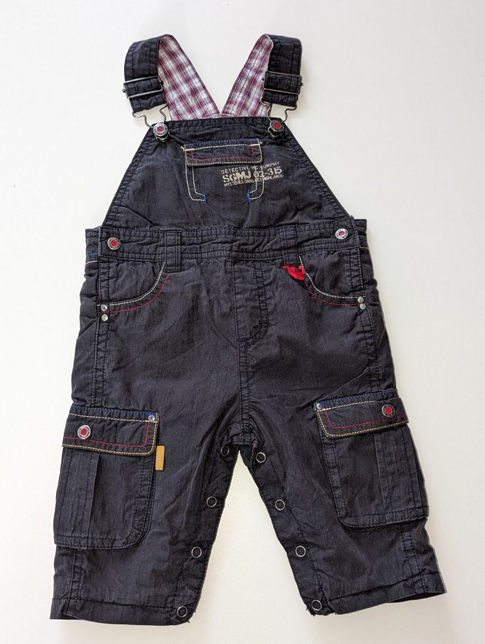 Lot de 4 salopettes 6 mois - photo numéro 2