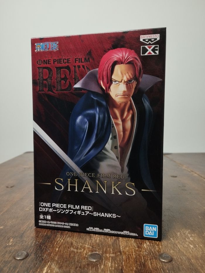 One piece figurine Shanks film red Banpresto DXF