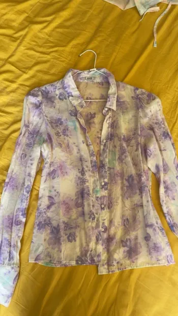 Chemise fleurie