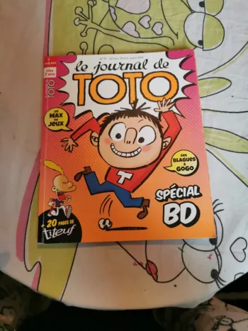 Livre magazine le journal de toto