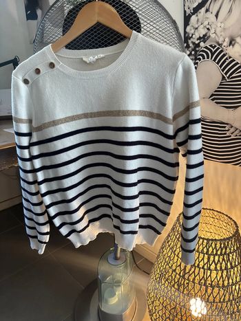 Pull style marinière