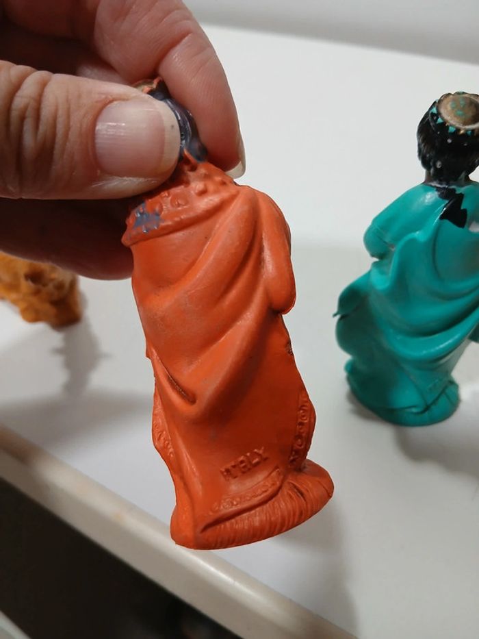 Lot figurines santon crèche années 50 - photo numéro 14