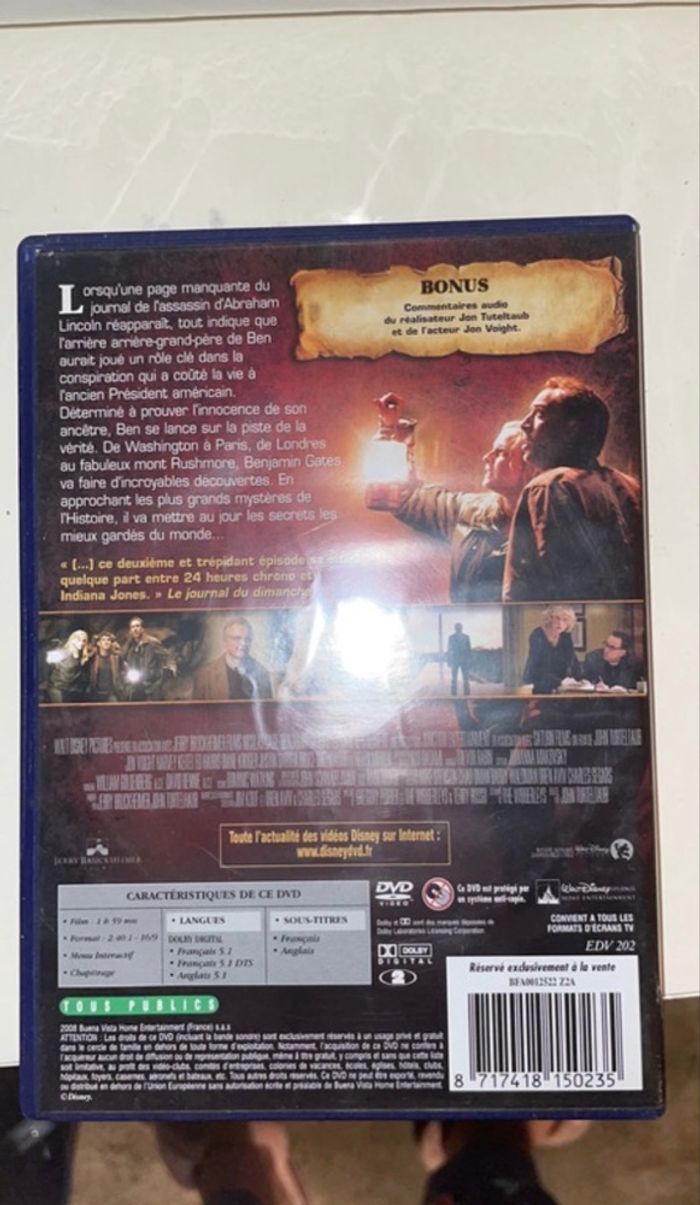 DVD Benjamin Gates 2 - photo numéro 3