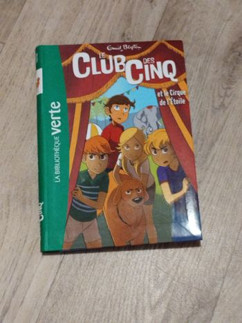 Livre le club des cinq