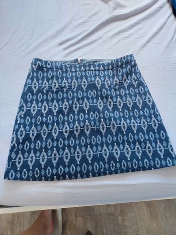 Mini Jupe taille M bleue