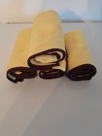 Lot de 4 serviettes lange