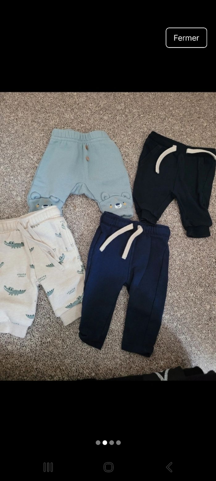 Lot pantalons 1mois - photo numéro 3