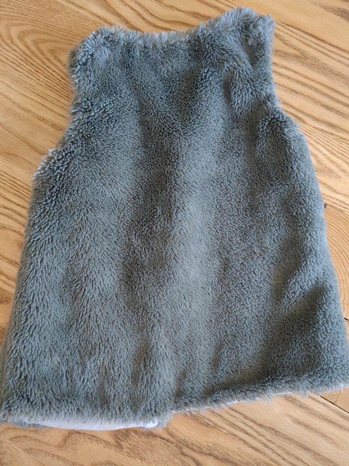 Gilet manches courtes moumoute - photo numéro 5