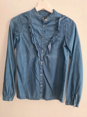 Chemisier en jean fille 14 ans In extenso
